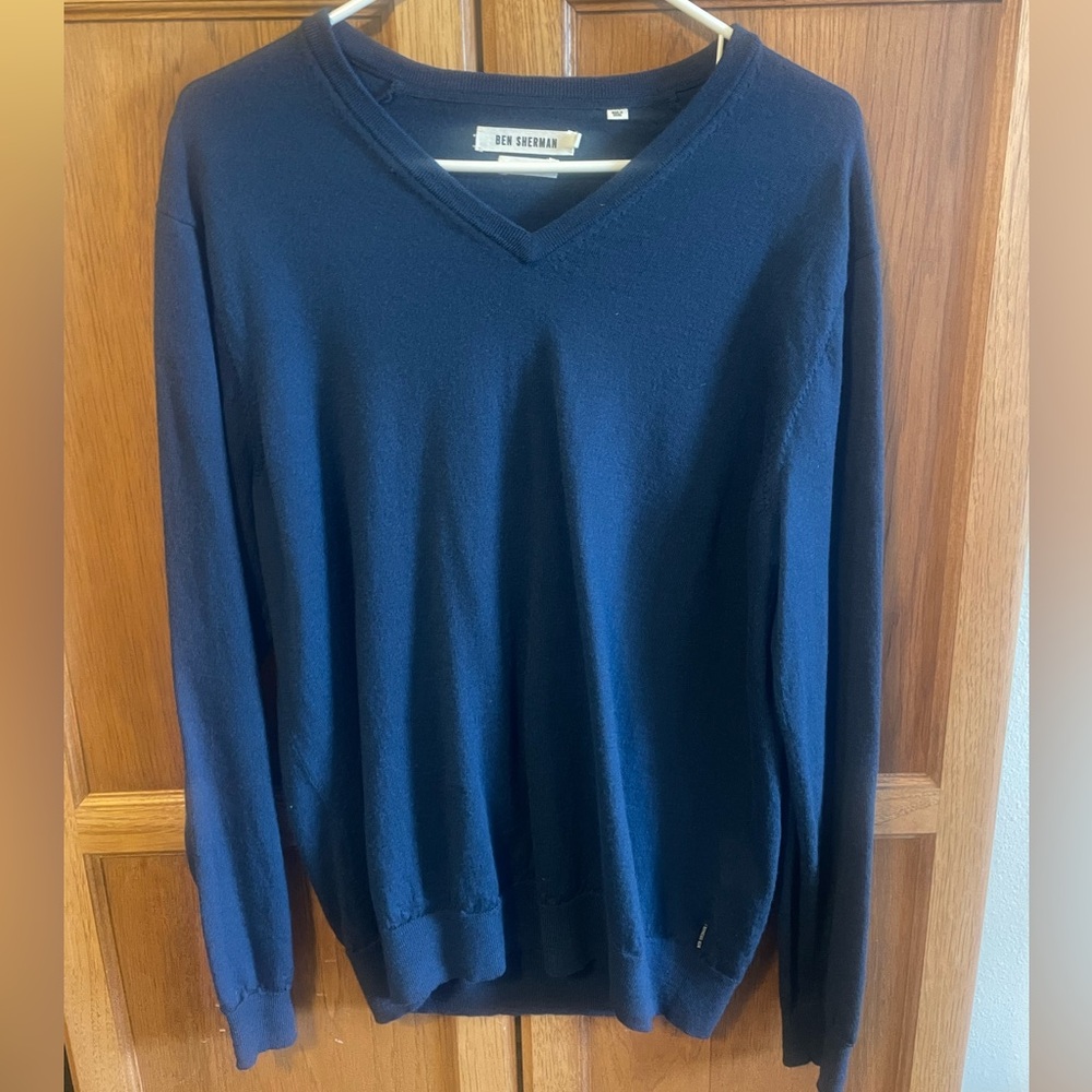 Ben Sherman Merino wool sweater Size XL